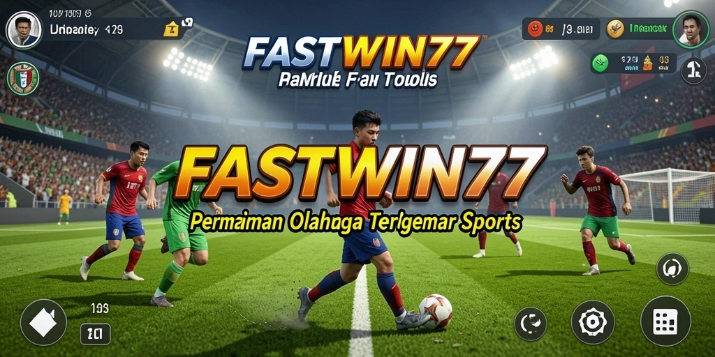 Screenshot gameplay <strong>FASTWIN77</strong> yang menampilkan aksi olahraga yang seru.